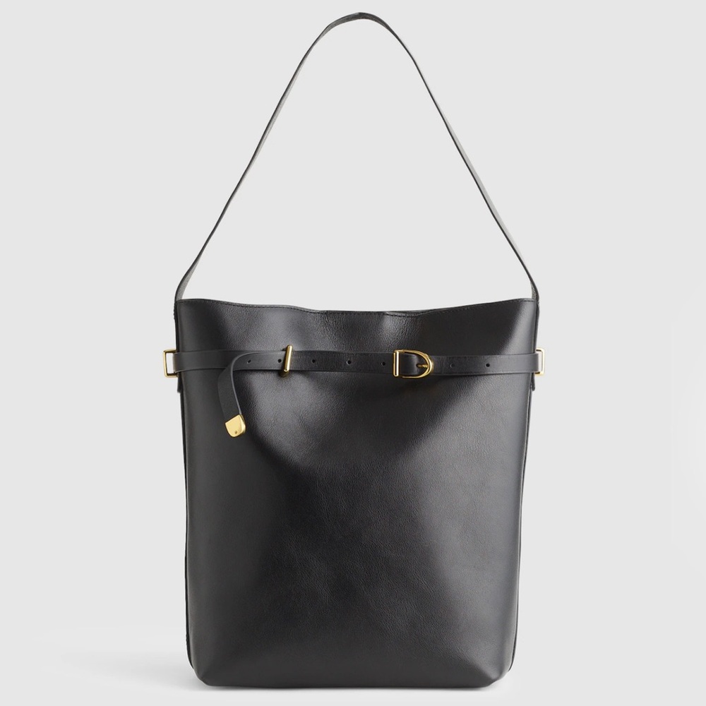 Madewell The Essential Belted Bucket Tote